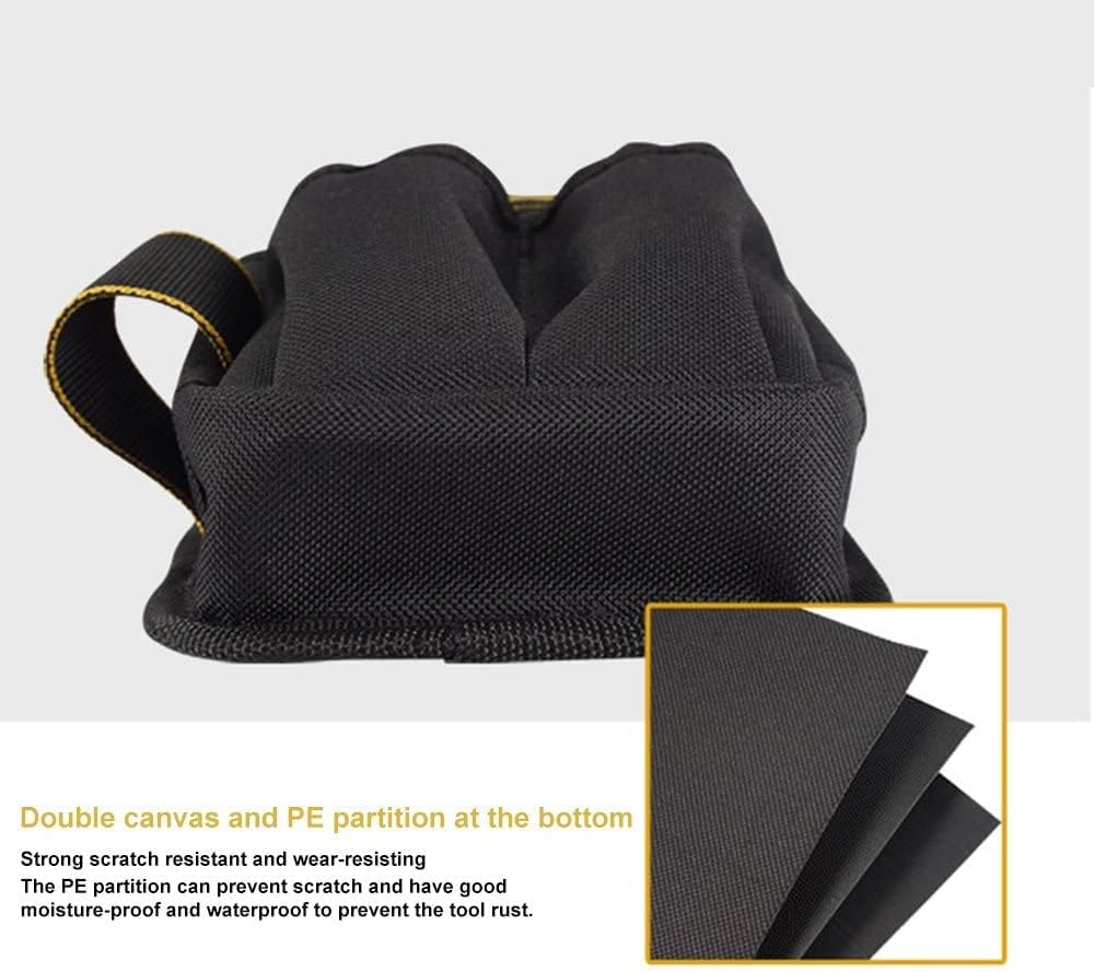 Hardware Tools Bag, 900D Oxford Canvas, Adjustable Nylon Belt, Electrician, Carpenter, Maintenance Technician